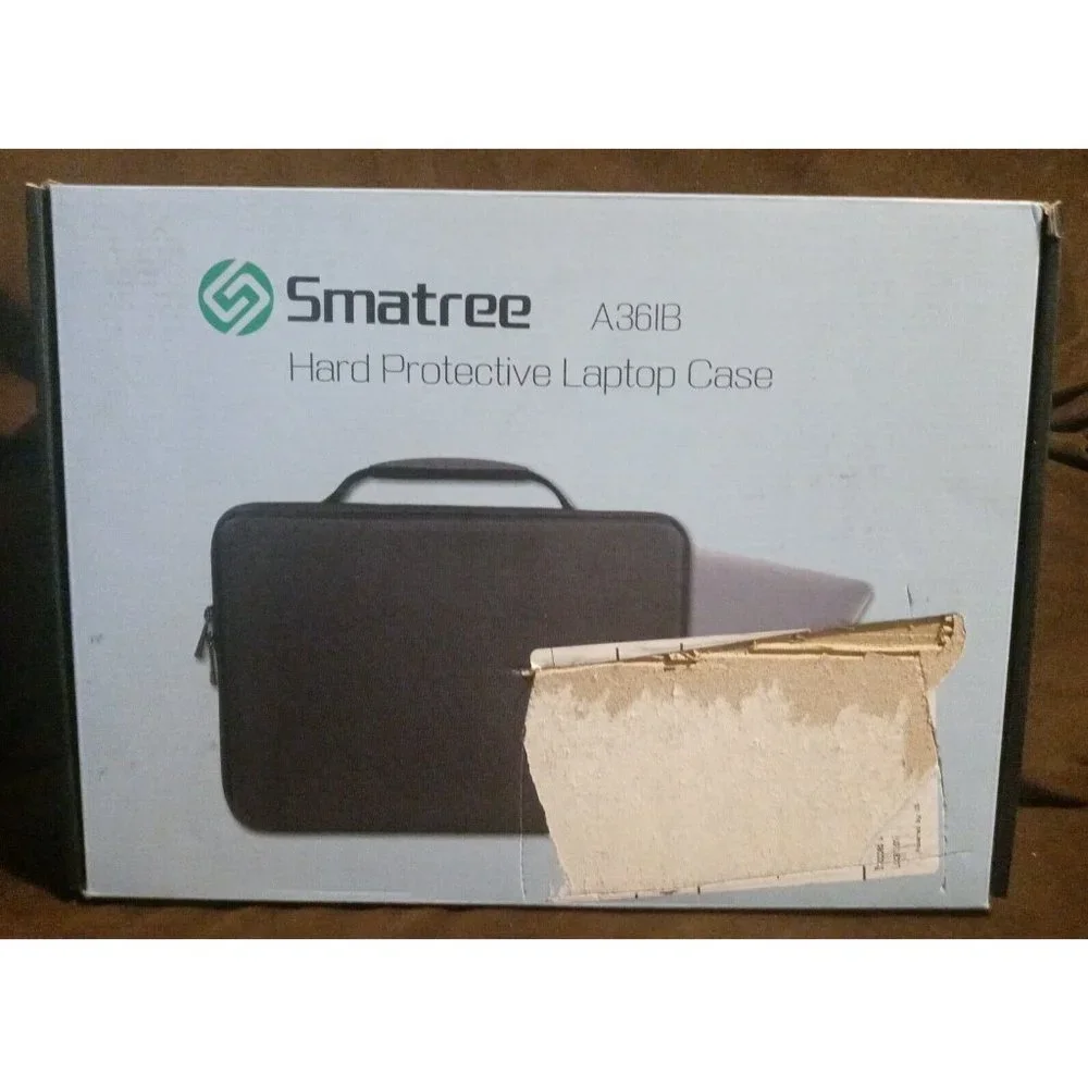 Smatree A361B Hard Protective Laptop Case Black Color Open Box